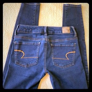 American Eagle Stretch Jeggings -size 0 Short